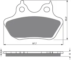 Goldfren Bremseklosser- Harley Davidson+ Kvalitetsklosser for de fleste forhold