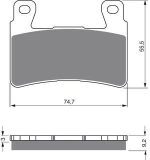 Goldfren Bremseklosser - Harley Davidson Kvalitetsklosser for de fleste forhold