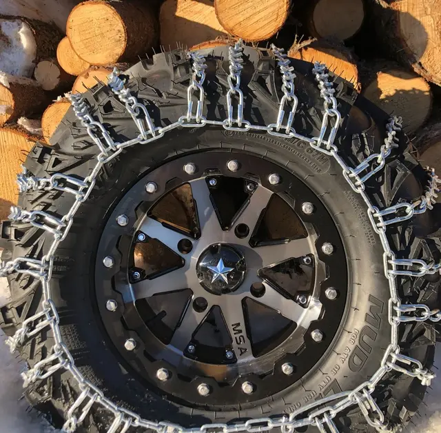 ATV Kjetting - Tverrkjetting 51,5"x14" 2-Link V-bar pigg på annenhver sidelenke 