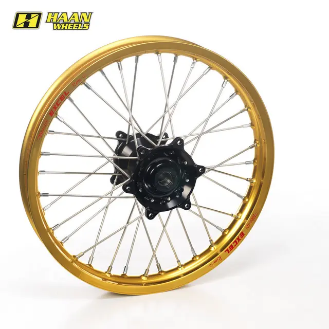 Haan Framhjul 21x2,15 - Honda CRF1000 TL Gull Ring, Sort Nav,Std.Eiker/Nippler,TL 