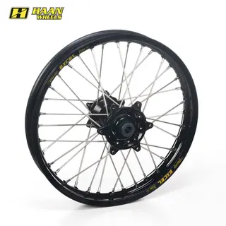 Haan Bakhjul 17x5.00 - KTM/Husaberg, RU Sort Ring/Nav/Eiker/Nippler, Black Edit