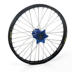 Haan Framhjul 19x1,60 - Yamaha YZ80/85 Svart Ring, Bl&#229;tt Nav, H&#248;y type