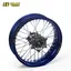 Haan Bakhjul 17x4,50- Honda CRF 250L/LA Blå Ring/ Nav, Sorte Eiker/Nippler 13-18