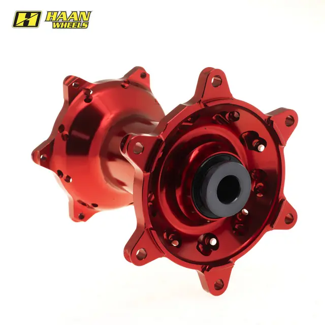 Haan Bakhjul 18x2,15 - Honda CR/CRF Sort Ring/ Rødt Nav, CR/CRF 250/450 