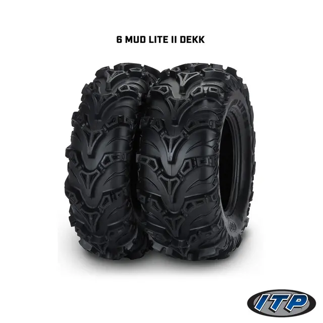 Hjulpakke 10 - Can-Am 6x6 ITP Mud Lite 2 E4, ITP Tornado 