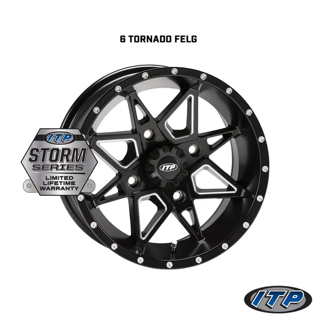 Hjulpakke 10 - Can-Am 6x6 ITP Mud Lite 2 E4, ITP Tornado 