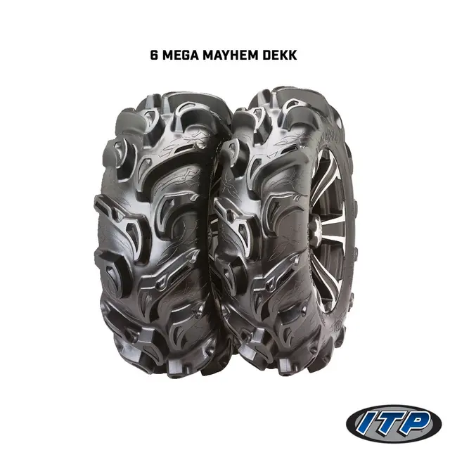 Hjulpakke 14 Can-Am 6x6 - 27"/14" ITP Mega Mayhem, ITP SS212 