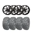 Hjulpakke 68 - Can-Am 4x4 - 27&quot;/14&#39;&#39; Wanda P3036 E4, ITP Tornado
