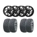 Hjulpakke 71 - Polaris 4x4 - 27&quot;/14&quot; Wanda VS3020 Storm E4, ITP Tornado