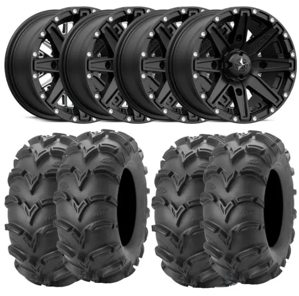 Hjulpakke 99 - Polaris 4x4 ITP Mud Lite XL, MSA M33 Clutch, +00mm 