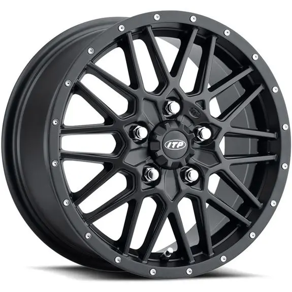 ITP Hurricane - 15x7, 5/4.5, 6+1,+61.8mm Sort/Blank Maskinert, 5-bolt 