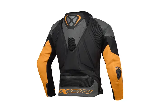 Ixon Vortex 3 Jakke Sort/oransj 2-delt racing skinndress 