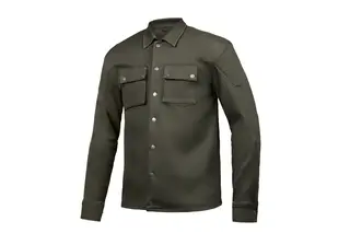 Ixon Settler Skjorte Khaki Urban kjøreskjorte stretch A-godkj.MC