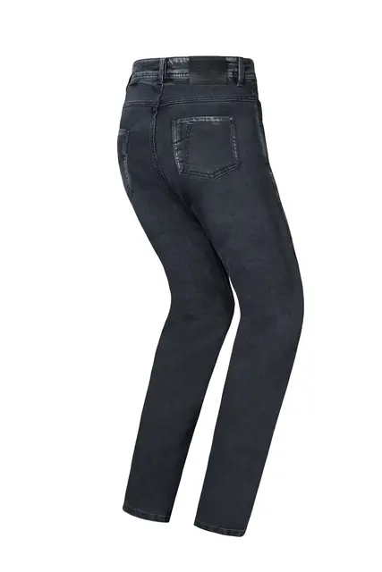 Ixon Dany AA-Dame Denim Sort 1-lags AArating "High Waist" MaxStretch 