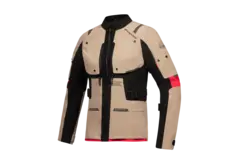 Ixon M-Skeid Damejakke Sand XDRY 3L laminert Adventure Touring