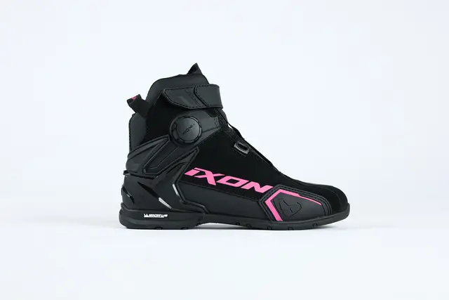 Ixon Bull 2 WP Sko Dame Sort/Rosa Sporty Michelin såle Fidlock lukkemech 