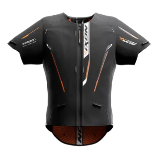 Ixon Ix-airbag U05 Vest Sort/O. InMotion/Ixon Airbag Vest racing trådløs