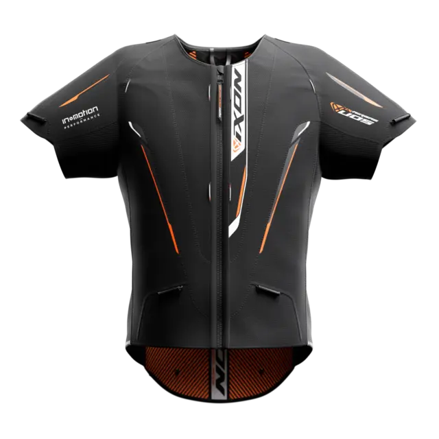 Ixon Ix-airbag U05 Vest Sort/O. InMotion/Ixon Airbag Vest racing trådløs 