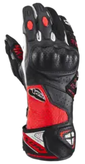 Ixon Thunder Air hansker Sort/rød Ventilert racing/sport hanske