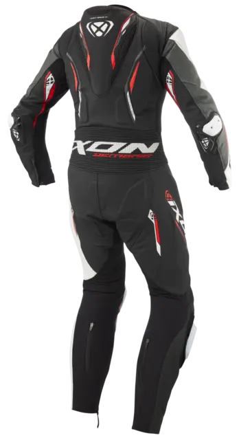 Ixon Demonio Racing Sort/hvit/rød Racingdress Ventilert Airbag-ready 