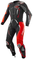 Ixon Demonio Racing Sort/rød/hvit Racingdress Ventilert Airbag-ready