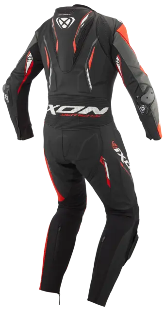 Ixon Demonio Racing Sort/rød/hvit Racingdress Ventilert Airbag-ready 