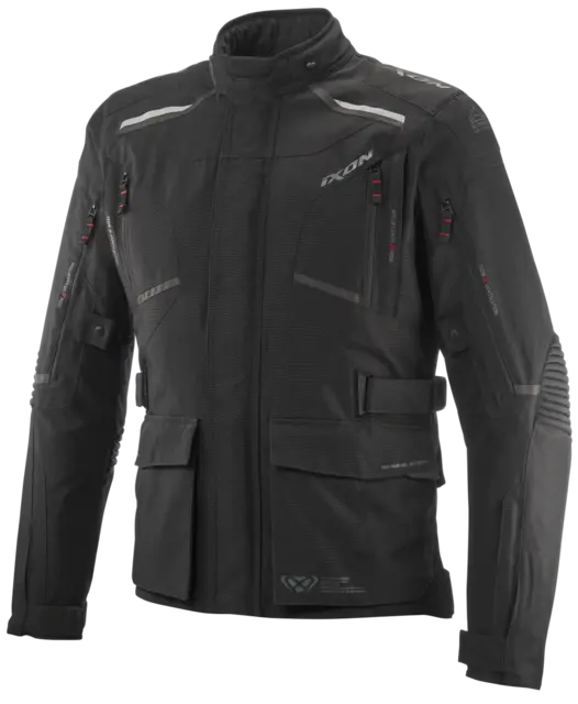 Ixon Midgard Touringjakke Sort Prisgunstig fresh touring model 