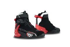 Ixon Bull 2 WP Sko Sort/Rød Sporty Michelin såle Fidlock lukkemech