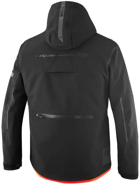 Ixon Square jakke Sort/Rød 3L XDRY 3 vent porter Uttagbart fôr 
