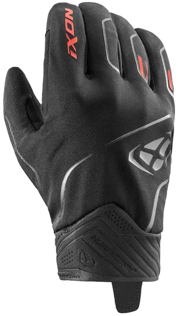 Ixon Pro Hurricane2 hansker SortRød XDRY 8-8 Softshell/semsket 150g Fôr 