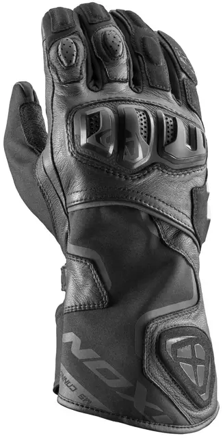 Ixon MS Cannon hansker Sort XDRY 8-8 Grip laminert skinn/tekstil 