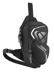 Ixon R-Emington Lårbag Sort/hvit Praktisk lår-bag til hverdagstur