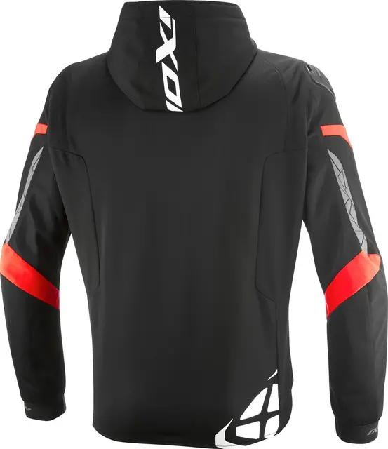 Ixon Pulsion Air jakke Sort /Rød Softshell, stretch, ventilert AA-godkj 