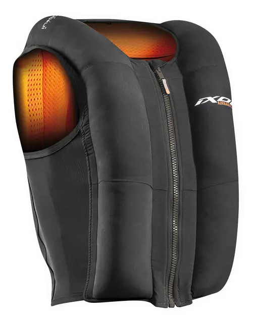 Ixon Ix-airbag U03 Vest Sort/O. InMotion/Ixon Airbag Vest trådløs 