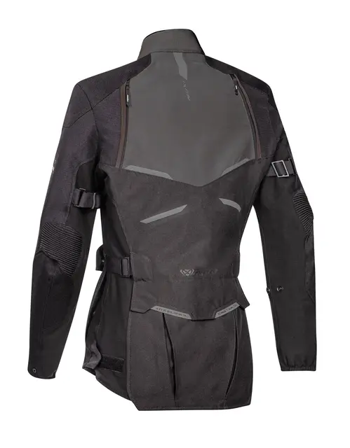 Ixon Eddas Dame Jakke Sort/Antrasit Adventure Vanntett X-Dry Z-liner 