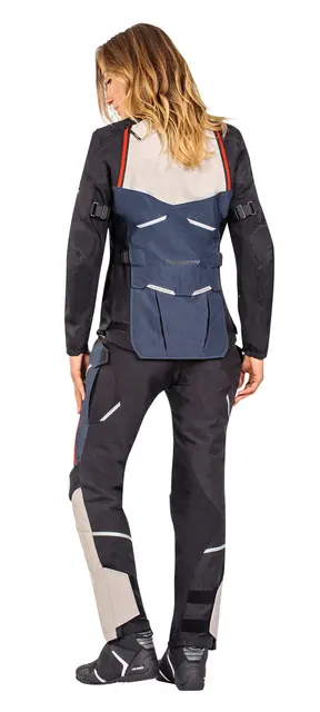 Ixon Eddas Bukse Dame Navy/Sort Adventure Vanntett X-Dry Z-liner 