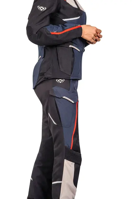 Ixon Eddas Bukse Dame Navy/Sort Adventure Vanntett X-Dry Z-liner 