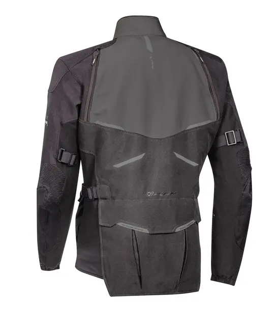 Ixon Eddas Jakke Sort/Antrasit Adventure Vanntett X-Dry Z-liner 