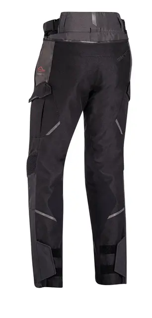 Ixon Eddas Bukse Sort/Antra, C-Size Adventure Vanntett X-Dry Z-liner 