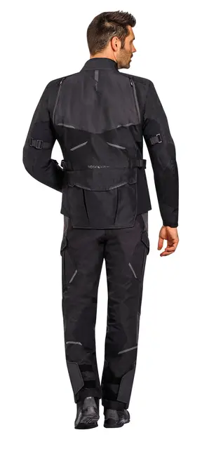 Ixon Eddas Bukse Sort/Antra, C-Size Adventure Vanntett X-Dry Z-liner 