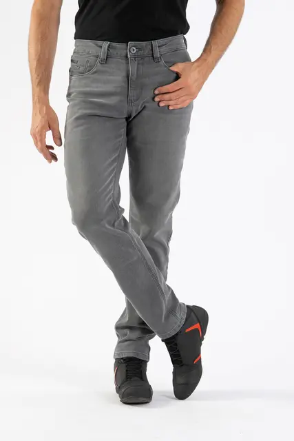 Ixon Alex AA-Denim Grå 1-lags AA-rating Cordura Max-Stretch 