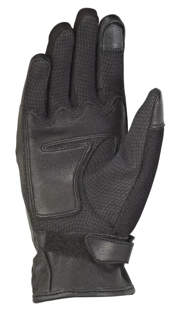 Ixon RS Shine 2 damehanske Sort Sporty kort mesh/geiteskinn til dame 