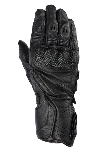 Ixon GP4 Air hanske Sort Racing/sport i geiteskinn, perforert 