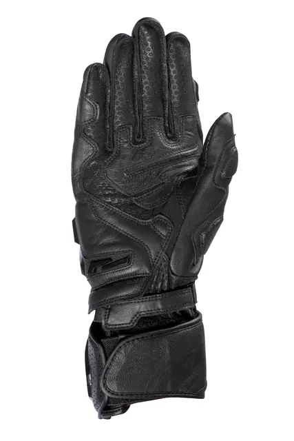 Ixon GP4 Air hanske Sort Racing/sport i geiteskinn, perforert 