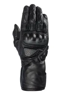 Ixon GP5 Air damehanske Sort Sport/racing perforert i geiteskinn