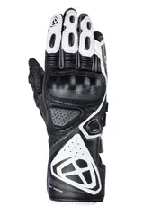 Ixon GP5 Air damehanske Sort/hvit Sport/racing perforert i geiteskinn