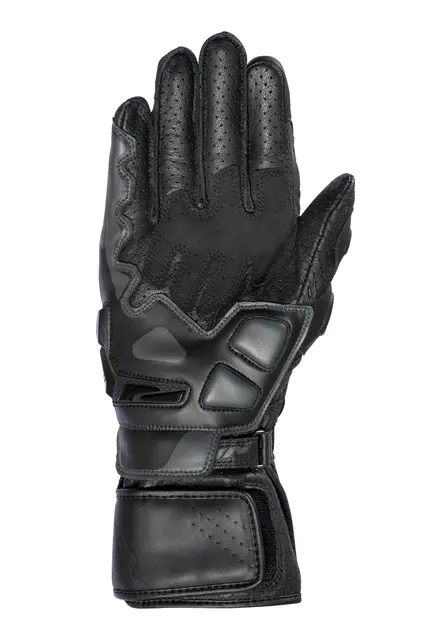 Ixon GP5 Air hanske Sort Sport/racing perforert i geiteskinn 
