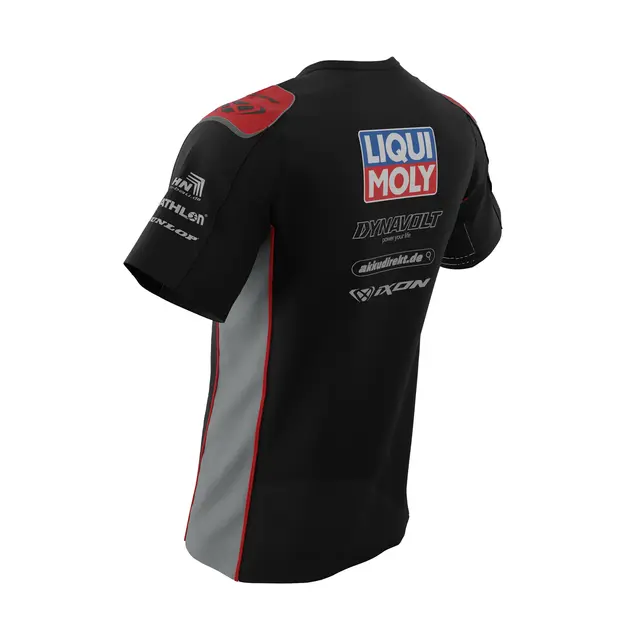 T-Shirt Replica Team Intact GP Sort/Grå 