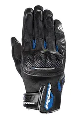 Ixon Rise Air hanske Sort/blå Kort sporty perforert mesh/geiteskinn