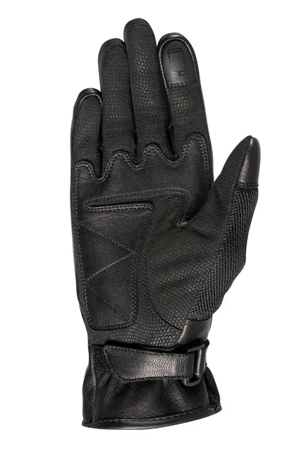 Ixon RS Shine 2 damehanske Sort/rosa Sporty kort mesh/geiteskinn til dame 